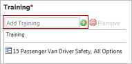 Search training